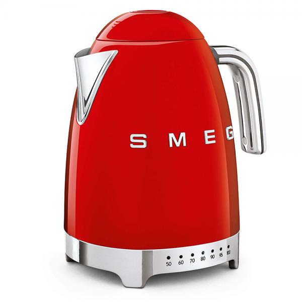 Smeg Bollitore A Temperatura Variabile 50's Style  Rosso LUCIDO  KLF04RDEU - EUROBABYLON