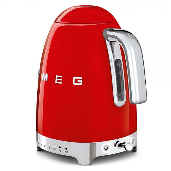 Smeg Bollitore A Temperatura Variabile 50's Style  Rosso LUCIDO  KLF04RDEU - EUROBABYLON