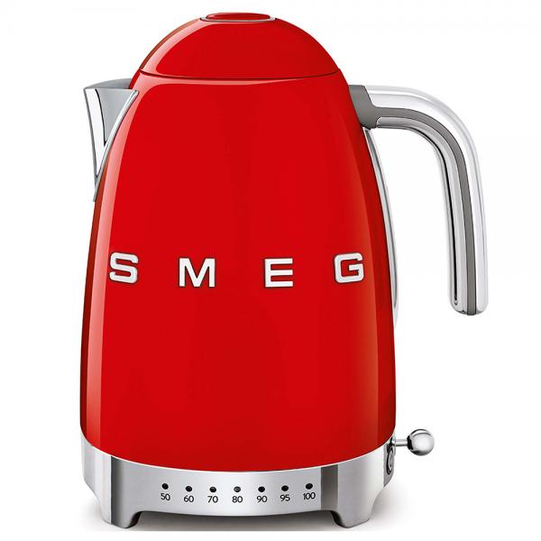 Smeg Bollitore A Temperatura Variabile 50's Style  Rosso LUCIDO  KLF04RDEU - EUROBABYLON