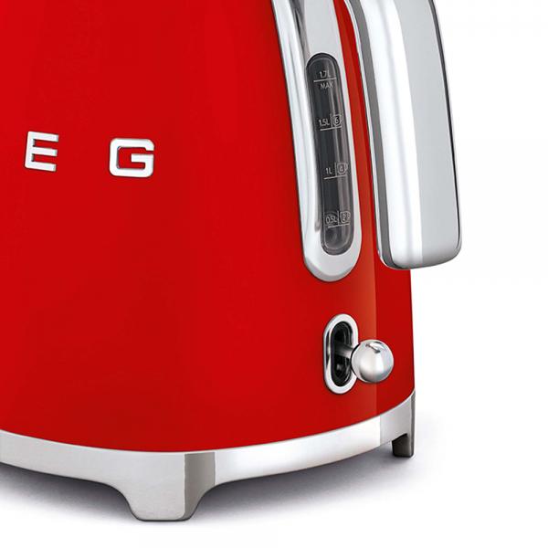 Smeg Bollitore Standard 50's Style  Rosso LUCIDO  KLF03RDEU