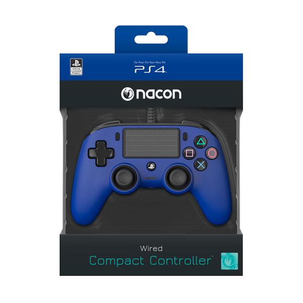 NACON Compact Controller Colour Edition Gamepad PlayStation 4 Blu