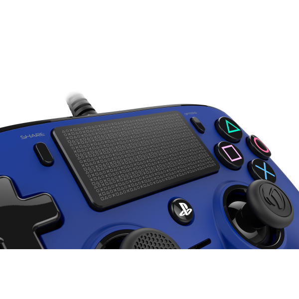 NACON PS4OFCPADBLUE periferica di gioco Gamepad PlayStation 4 Blu - EUROBABYLON