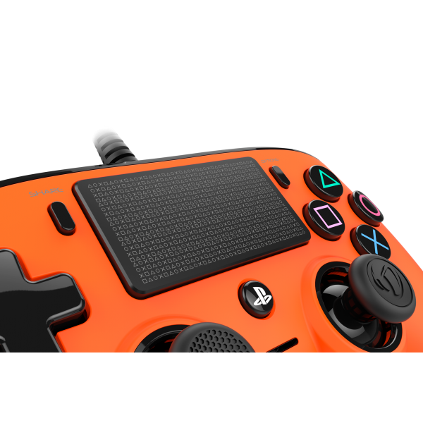 NACON PS4OFCPADORANGE periferica di gioco Gamepad PlayStation 4 Analogico/Digitale Arancione