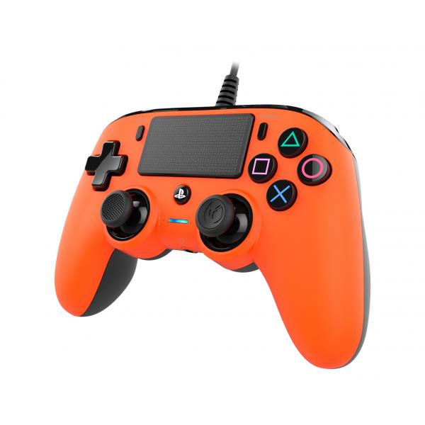 NACON PS4OFCPADORANGE periferica di gioco Gamepad PlayStation 4 Analogico/Digitale Arancione