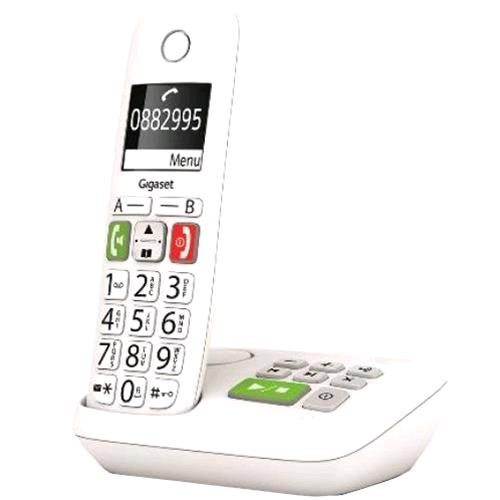 CORDLESS GIGASET E290A DECT SENIOR CON SEGRETERIA WHITE - EUROBABYLON