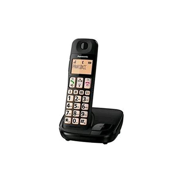 Panasonic KX-TGE110 Telefono DECT Identificatore di chiamata Nero - EUROBABYLON