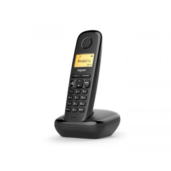 Gigaset A270 Telefono DECT Identificatore di chiamata Nero