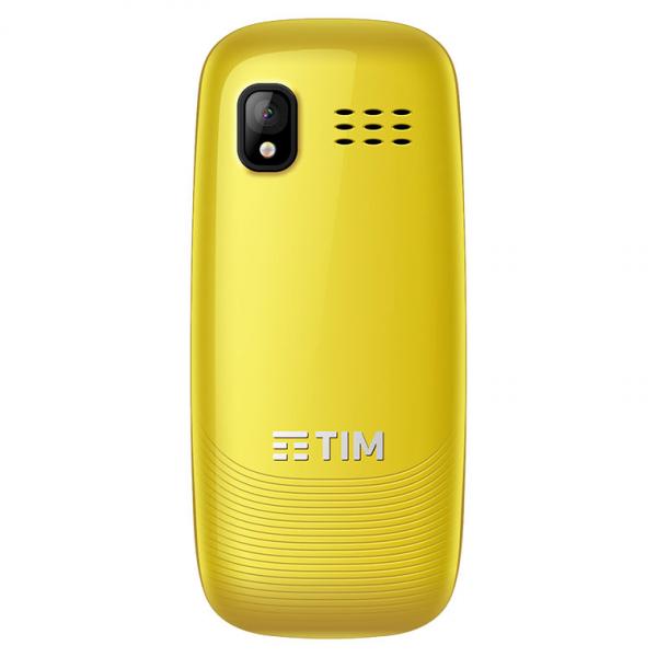 TIM Easy 4G 6.1 cm (2.4") 0.5 GB 2 GB Single SIM Micro-USB Silver, Yellow Android 4.4.4 1550 mAh 