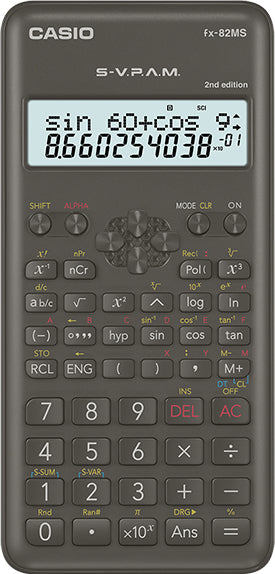 CASIO SCIENTIFIC CALCULATOR FX-82MS-2