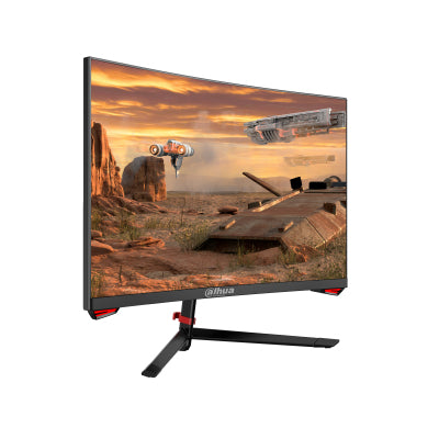 DAHUA MONITOR GAMING LED 27" CURVO FHD 1MS 180Hz 2xHDMI DP DHI-LM27-E230C