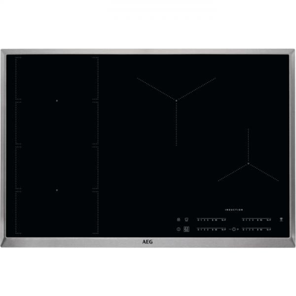 AEG IKE84471XB Nero, Acciaio inossidabile Da incasso Piano cottura a induzione - EUROBABYLON