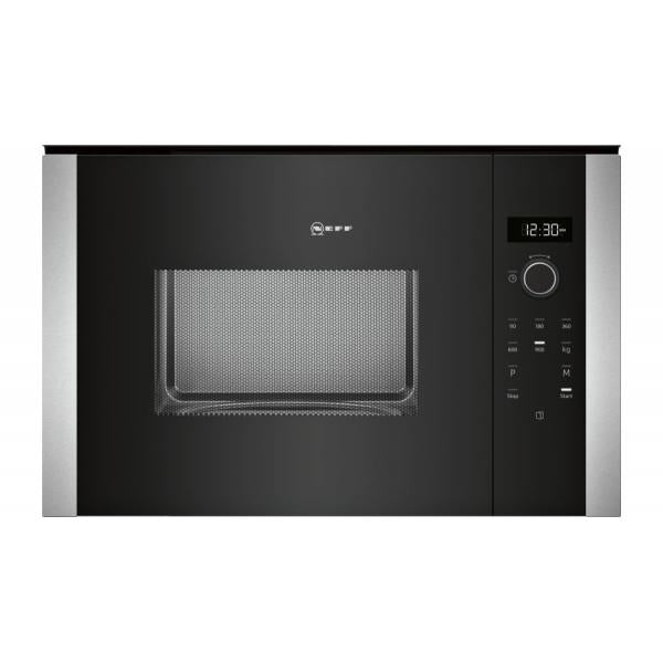 Neff N 50 Da incasso Solo microonde 25 L 900 W Nero, Acciaio inossidabile - EUROBABYLON