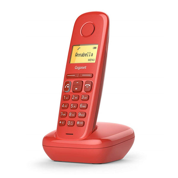 Gigaset A270 Telefono DECT Identificatore di chiamata Rosso