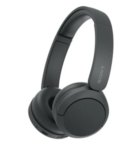 Sony Cuffie Bluetooth wireless WH-CH520 - Durata della batteria fino a 50 ore con ricarica rapida, stile on-ear - Nero