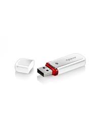 APACER AH333 32GB USB FLASH DRIVE USB TYPE A 2.0 WHITE AP32GAH333W