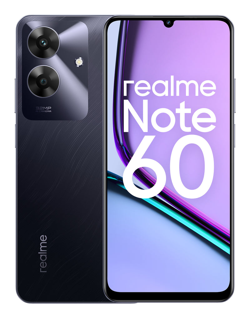 REALME NOTE 60 6+128GB DS MARBLE BLACK OEM