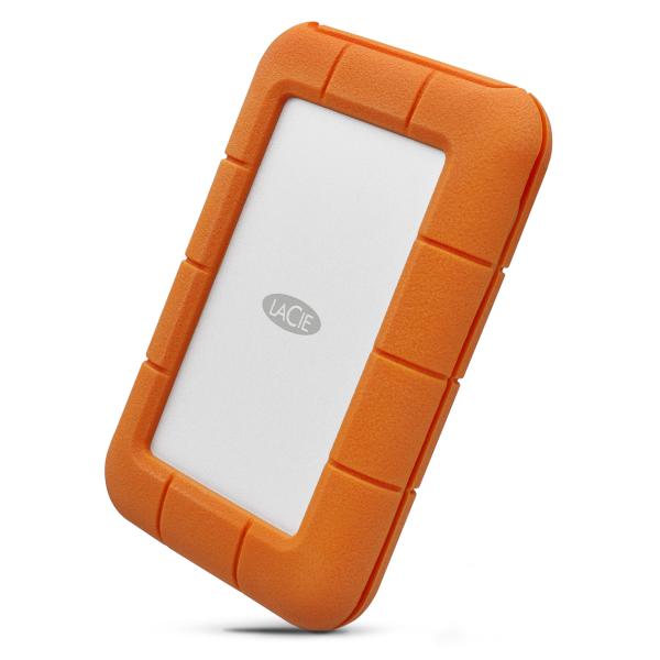 LaCie Rugged USB-C disco rigido esterno 5 TB Grigio, Giallo - EUROBABYLON