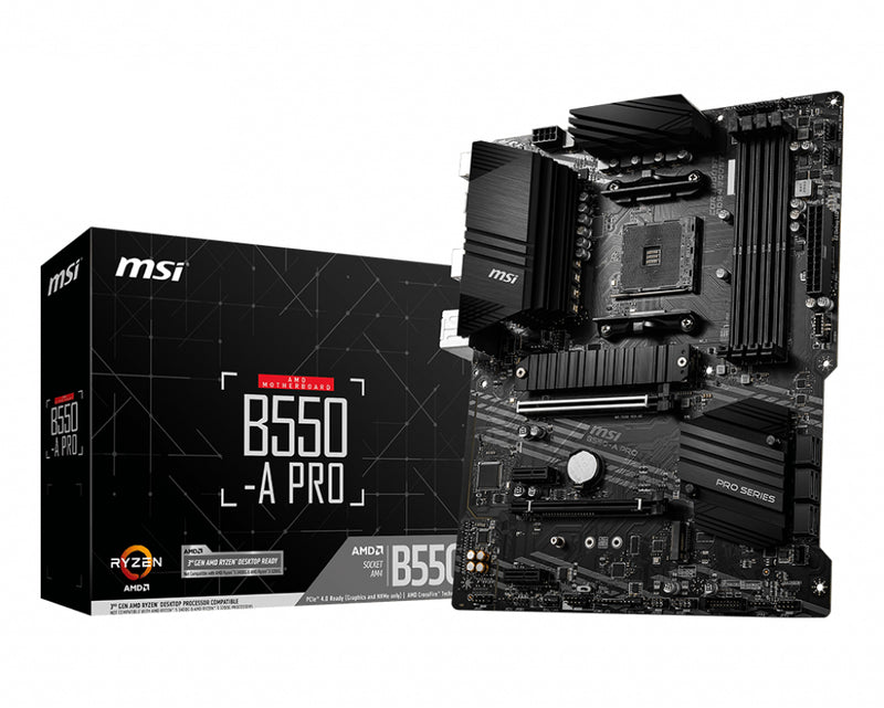 MSI B550-A Pro Presa AM4 ATX AMD B550