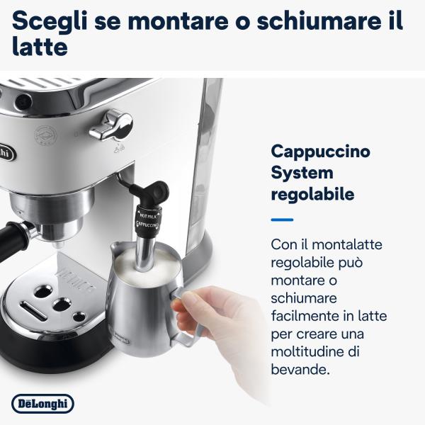 DeLonghi Dedica Style EC 685.W Automatica/Manuale Macchina per espresso 1,1 L - EUROBABYLON