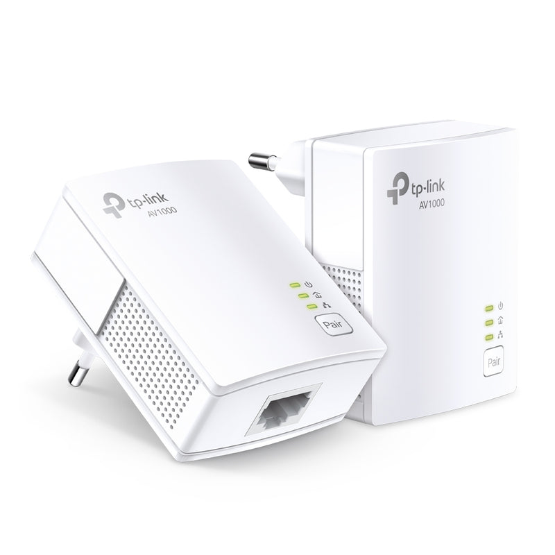 TP-LINK POWERLINE NETWORK ADAPTE KIT 1000 MBITS WHITE 2PC(S) TL-PA7017