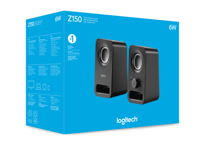 Logitech Z150 Nero Cablato 3 W