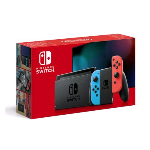 CONSOLE NINTENDO SWITCH V2 1.1 2022 CON JOY-CON ROSSO NEON E BLU NEON EUROPA - EUROBABYLON