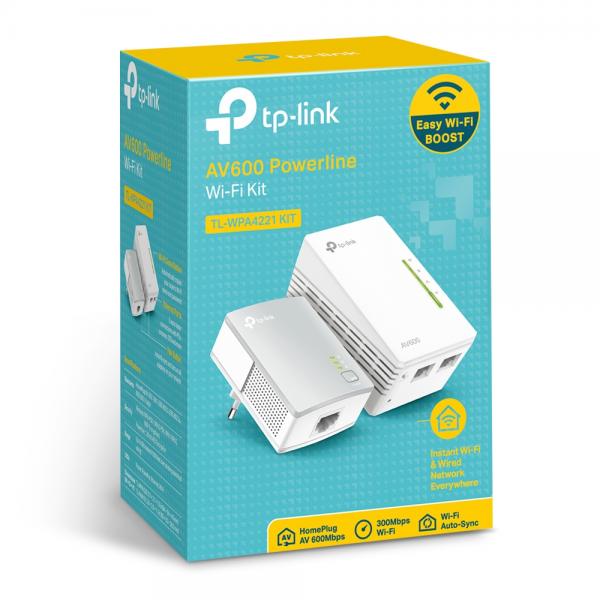 TP-LINK AV600 300 Mbit/s Collegamento ethernet LAN Wi-Fi Bianco 2 pezzo(i) - EUROBABYLON