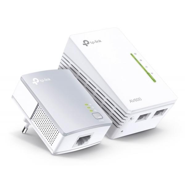 TP-Link AV600 600 Mbit/s Collegamento ethernet LAN Wi-Fi Bianco 1 pz