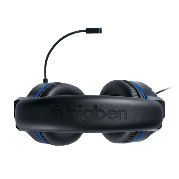 Bigben Interactive PS4OFHEADSETV3 cuffia e auricolare Cablato A Padiglione Giocare Nero, Blu - EUROBABYLON