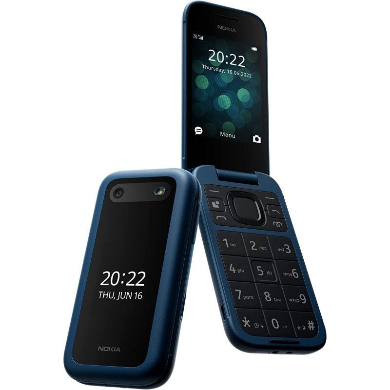 NOKIA 2660 FLIP DS 4G BLUE OEM - EUROBABYLON