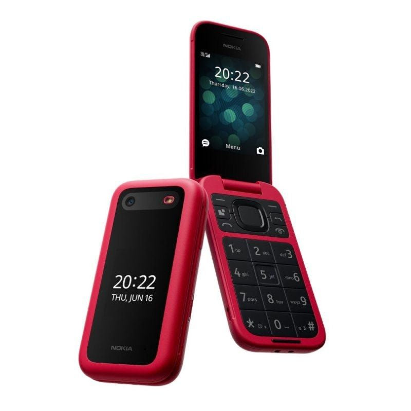 NOKIA 2660 FLIP DS RED/ROUGE OEM - EUROBABYLON