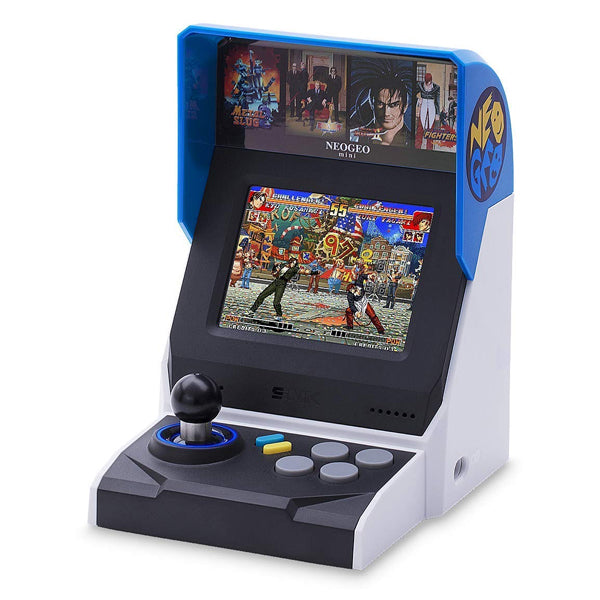 SNK Corporation NEOGEO Mini console da gioco portatile Nero, Blu, Argento 8,89 cm (3.5") - EUROBABYLON  #