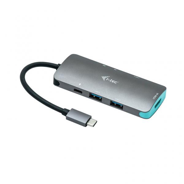 DOCKING STATION NANO I-TEC C31NANODOCKPD USB-C METAL 4K HDMI + Power Delivery 60W