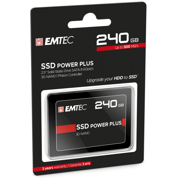 Emtec X150 Power Plus 240 GB 2.5" Serial ATA III