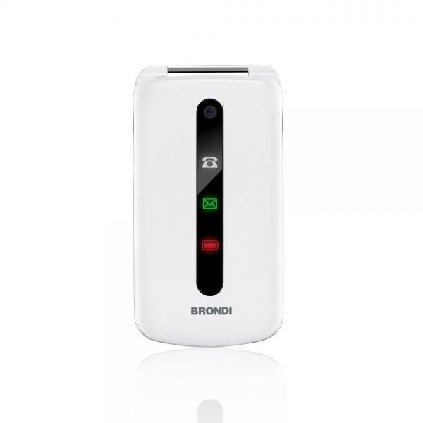 Brondi President 7,62 cm (3") 130 g Bianco Telefono cellulare basico - EUROBABYLON