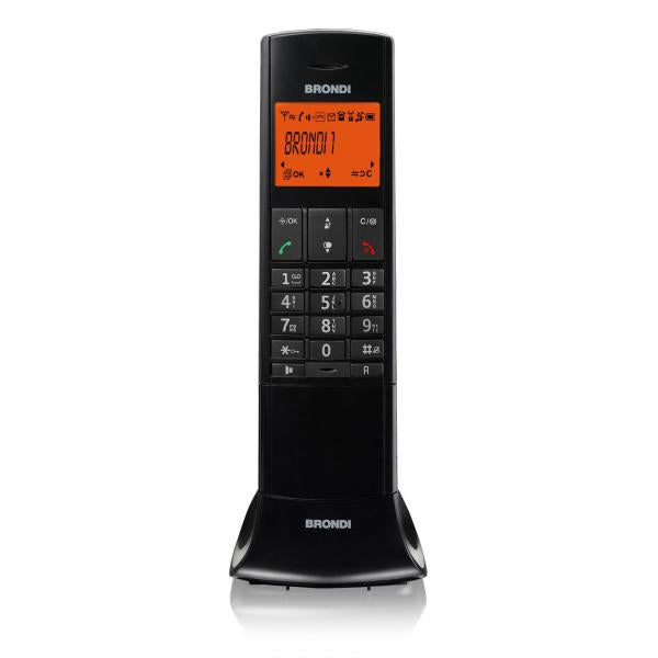 Brondi Lemure Telefono DECT Nero Identificatore di chiamata