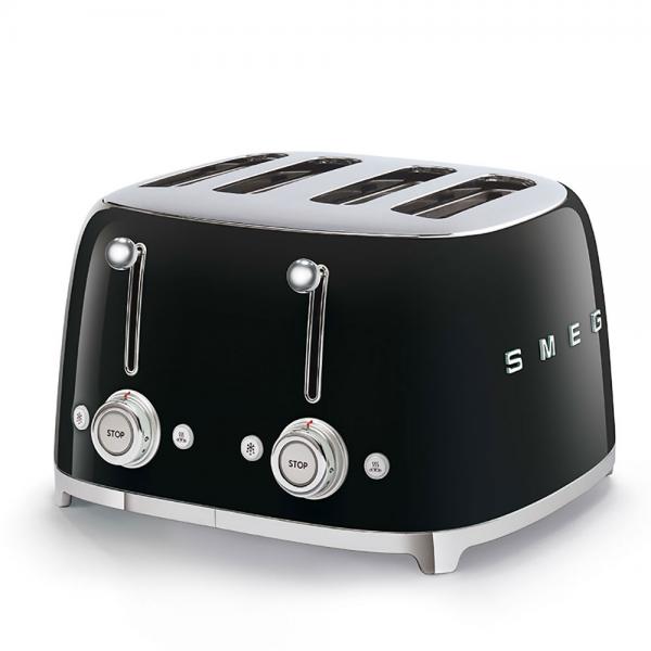 Smeg TSF03BLEU tostapane 4 fetta/e 2000 W Nero - EUROBABYLON