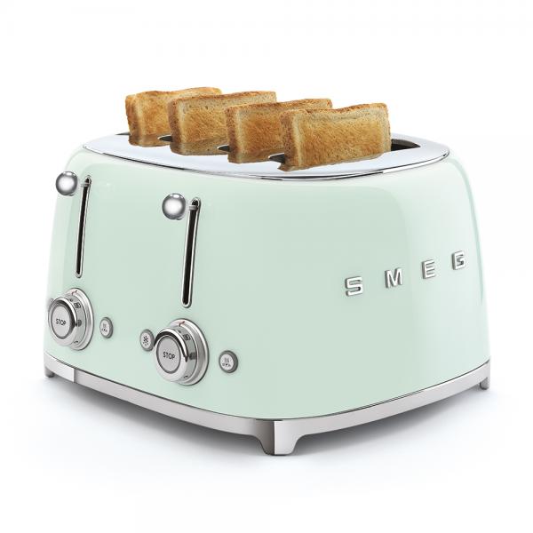 Smeg TSF03PGEU tostapane 4 fetta/e 2000 W Verde