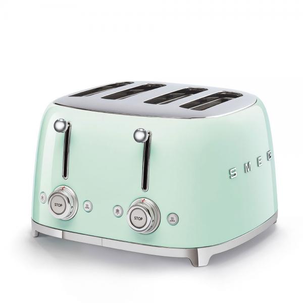 Smeg TSF03PGEU tostapane 4 fetta/e 2000 W Verde