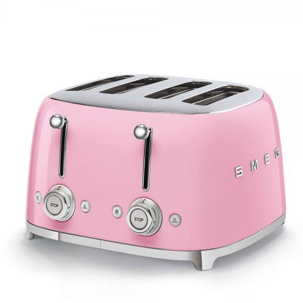 Smeg TSF03PKEU tostapane 4 fetta/e 2000 W Rosa - EUROBABYLON