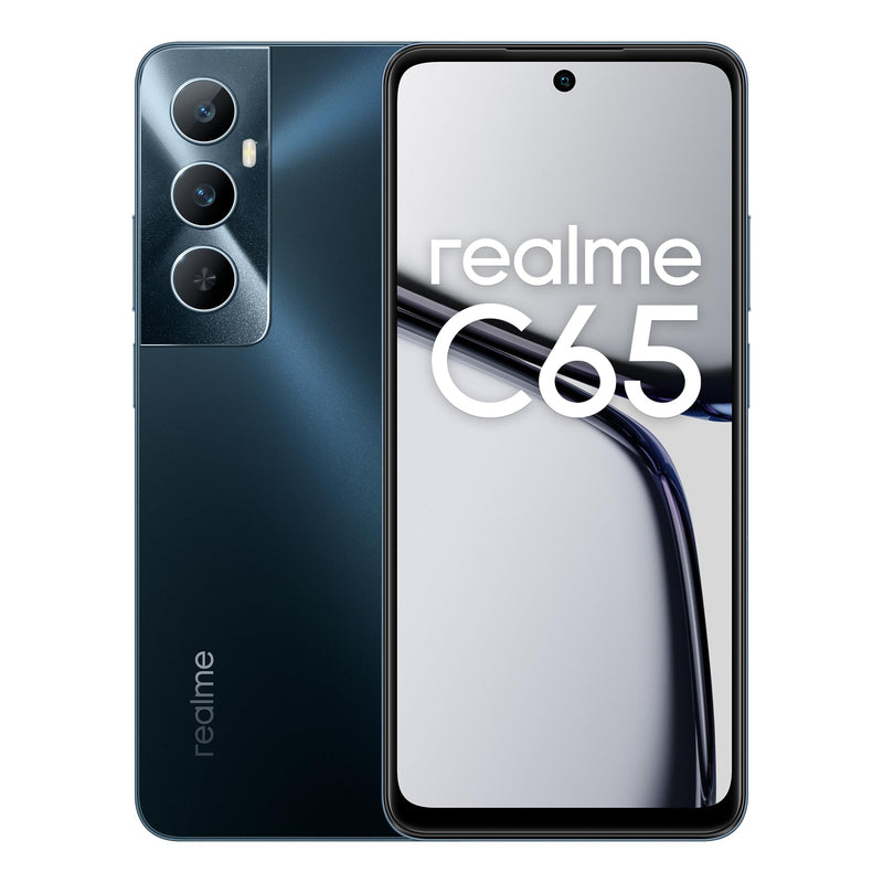 realme C65 170,2 cm (67 Zoll) Dual-SIM Android 14 4G 6 GB 128 GB 4800 mAh Schwarz 