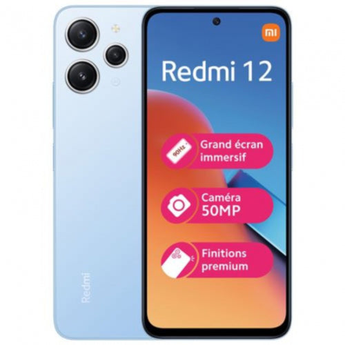 Xiaomi Redmi 12 17.2 cm (6.79") Hybrid Dual SIM Android 13 4G USB type-C 4 GB 128 GB 5000 mAh Blue 
