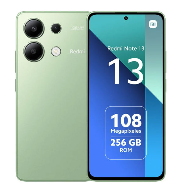 Xiaomi Redmi Note 13 16,9 cm (6.67") Doppia SIM Android 12 4G USB tipo-C 8 GB 256 GB 5000 mAh Verde, Colore menta