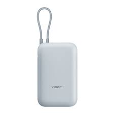 XIAOMI POWER BANK 10000MAH INTEGRATED CABLE ICE BLUE BHR9073GL - EUROBABYLON