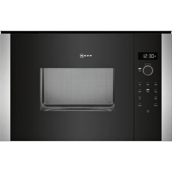 Neff HLAWD23N0 forno a microonde Da incasso Solo microonde 20 L 800 W Nero, Acciaio inossidabile - EUROBABYLON