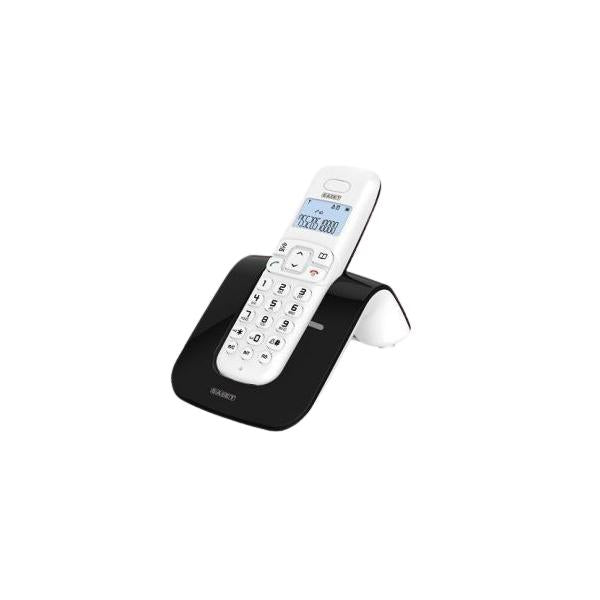 Saiet SLIDE Telefono DECT Nero, Bianco Identificatore di chiamata - EUROBABYLON