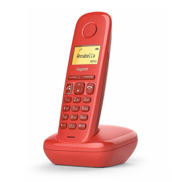 Gigaset A270 Telefono DECT Identificatore di chiamata Rosso - EUROBABYLON