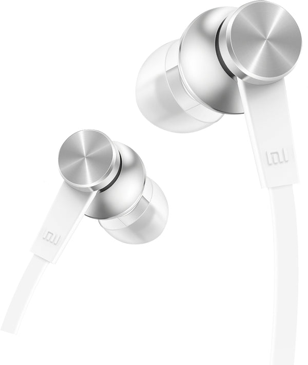 Xiaomi Mi In-Ear Headphones Basic Cuffia Auricolare Connettore 3.5 mm Argento, Bianco