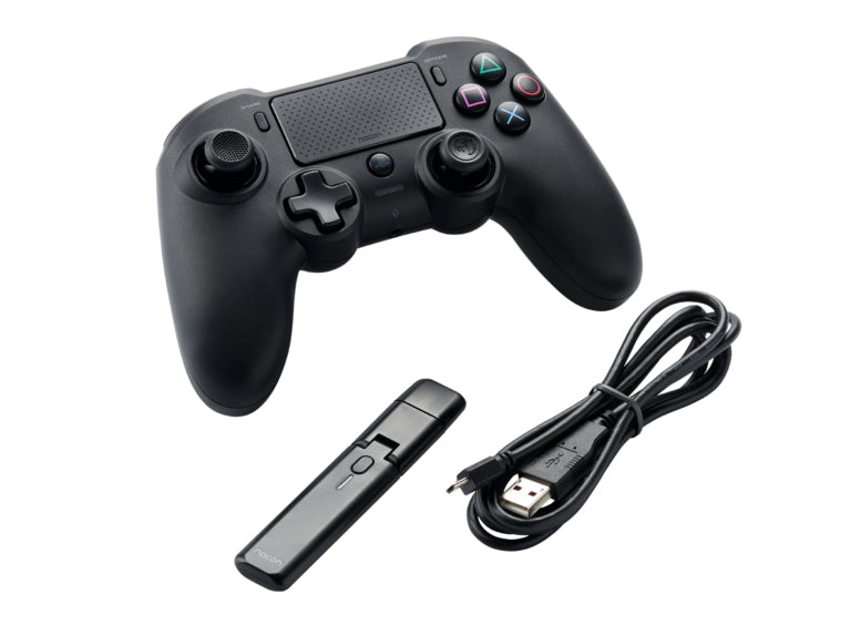 NACON Asymmetric Wireless Gamepad PC,PlayStation 4 Nero