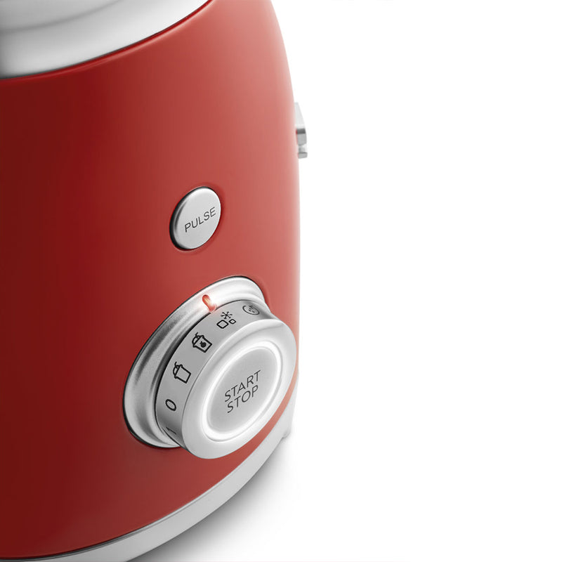 Smeg Frullatore da Tavolo 50's Style  Rosso LUCIDO  BLF03RDEU